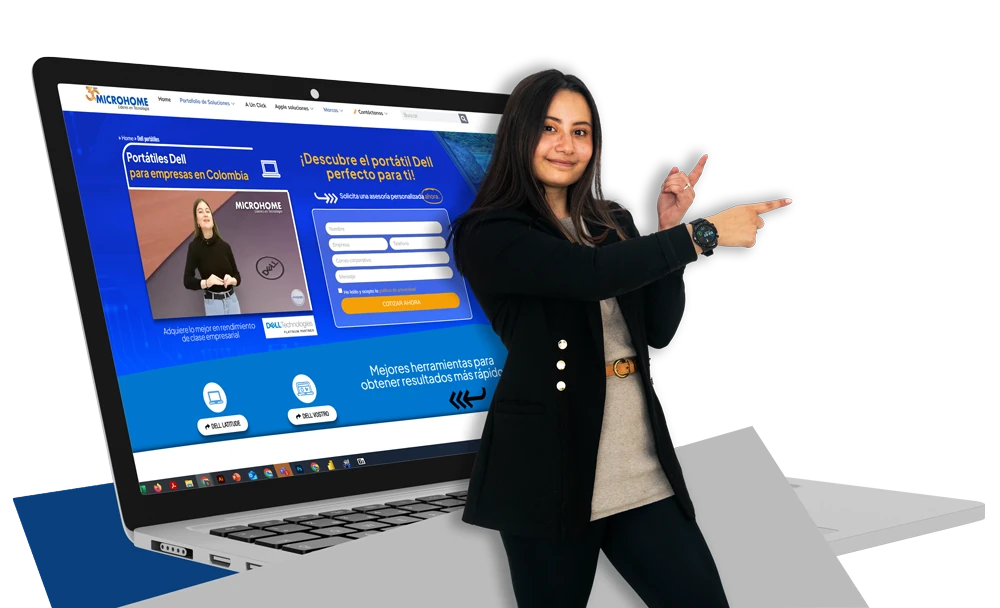 Portátiles Dell para empresas en colombia