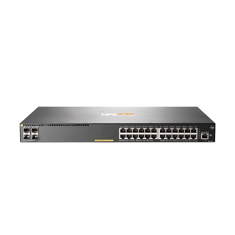 Switch Aruba 2930F 24G PoE+ 4SFP+ Capa 3<br><span class="sku-en-lista" style="font-size: 13px; color: #888;">SKU: JL255A</span>