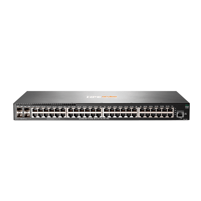 Switch Aruba 2930F 48G PoE+ 4SFP+ Empresarial<br><span class="sku-en-lista" style="font-size: 13px; color: #888;">SKU: JL256A</span>
