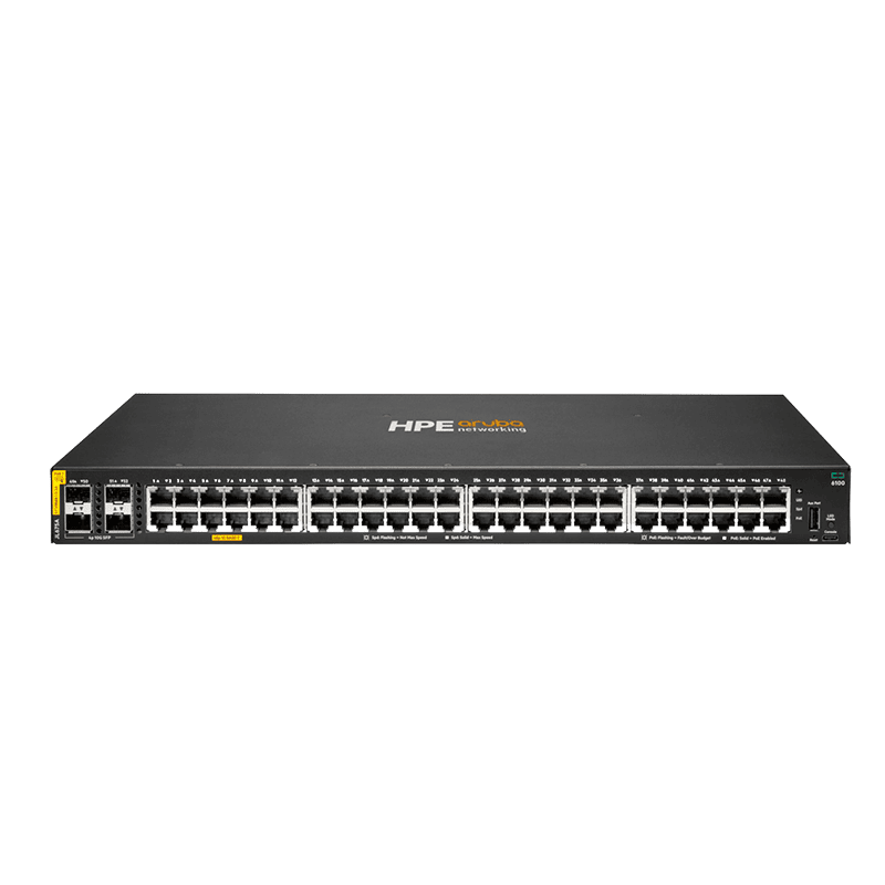 Switch Aruba 6100 48G Clase 4 PoE+ 4SFP+<br><span class="sku-en-lista" style="font-size: 13px; color: #888;">SKU: JL675A</span>